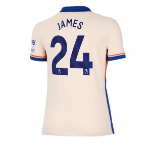 Chelsea Reece James #24 Dámské Venkovní Dres 2024-25 Krátký Rukáv